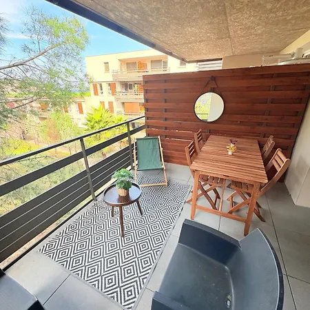 Apartamento Elegant Et Cosy T3 Neuf, Parking Sète